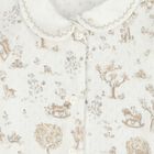 Ivory & Beige Teddy Bear Babygrow, 1, hi-res