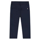 Younger Boys Navy Blue Trousers, 2, hi-res