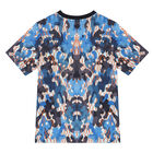 تيشيرت قطن بالشعار باللون الأزرق للأولاد, 1, hi-res