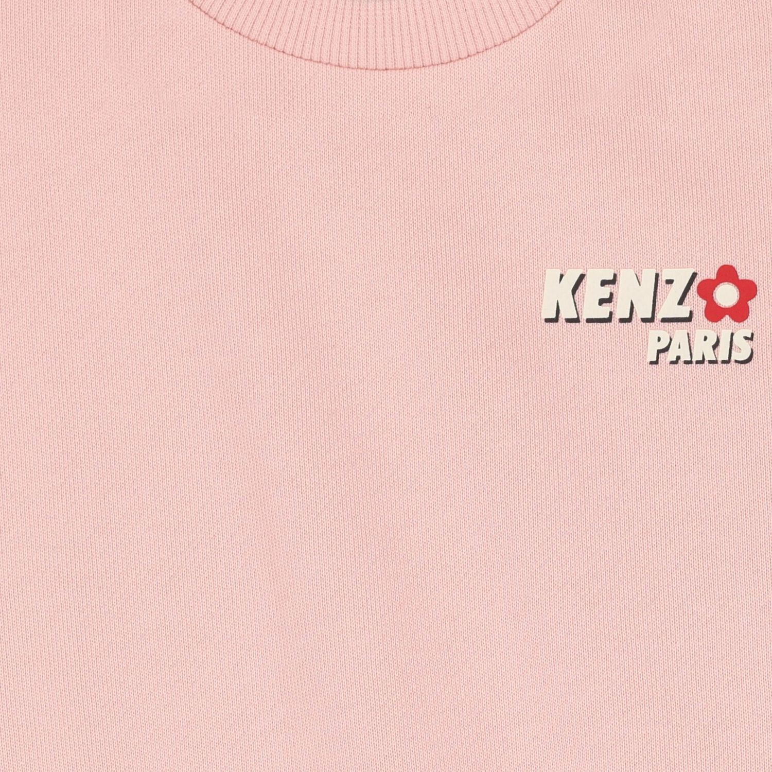 Younger Girls Pink Logo Tracksuit, 1, hi-res