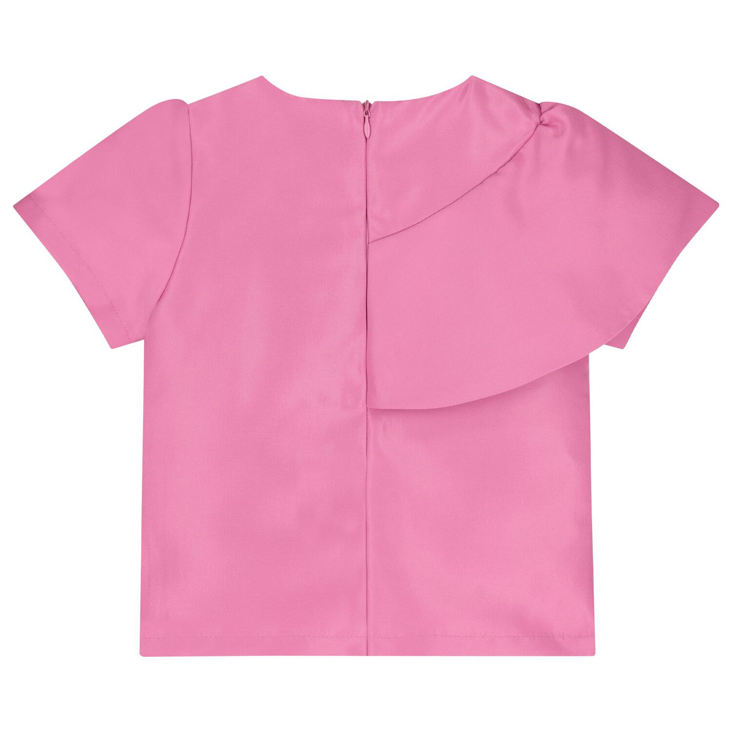 Girls Pink & White Floral Skirt Set, 2, hi-res