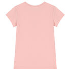 Girls Pink Logo T-Shirt, 1, hi-res