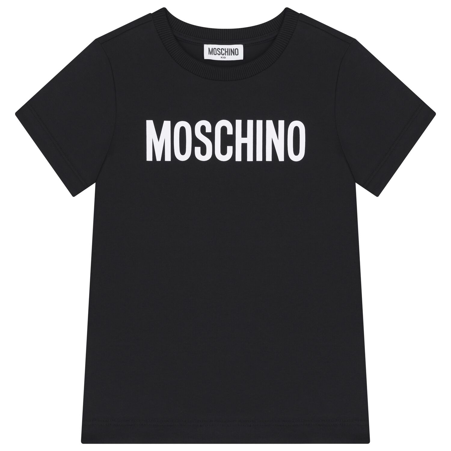 تيشيرت بالشعار باللون الاسود, 4, hi-res