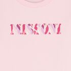 Girls Pink Logo T-Shirt , 3, hi-res