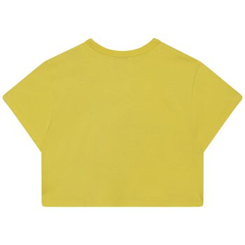 Girls Yellow Crossbody Bag T-Shirt
