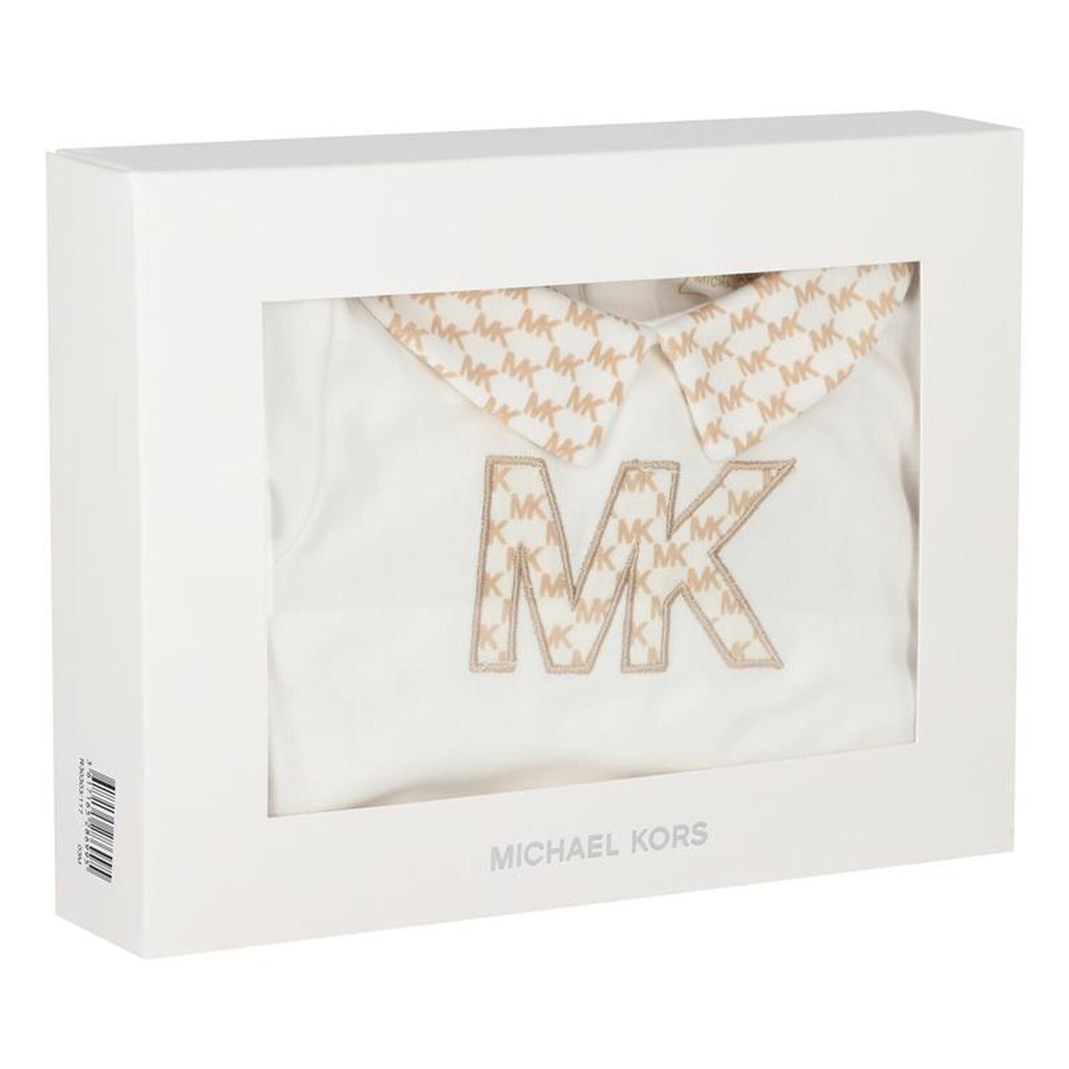 Baby Girls Ivory Logo Babygrow Gift Set, 1, hi-res