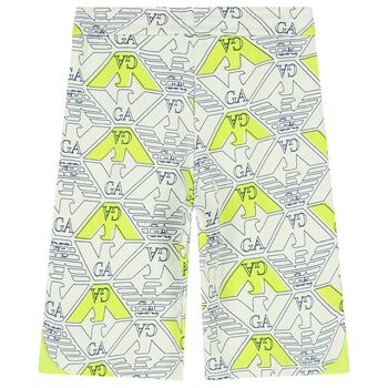 Boys Ivory Logo Shorts