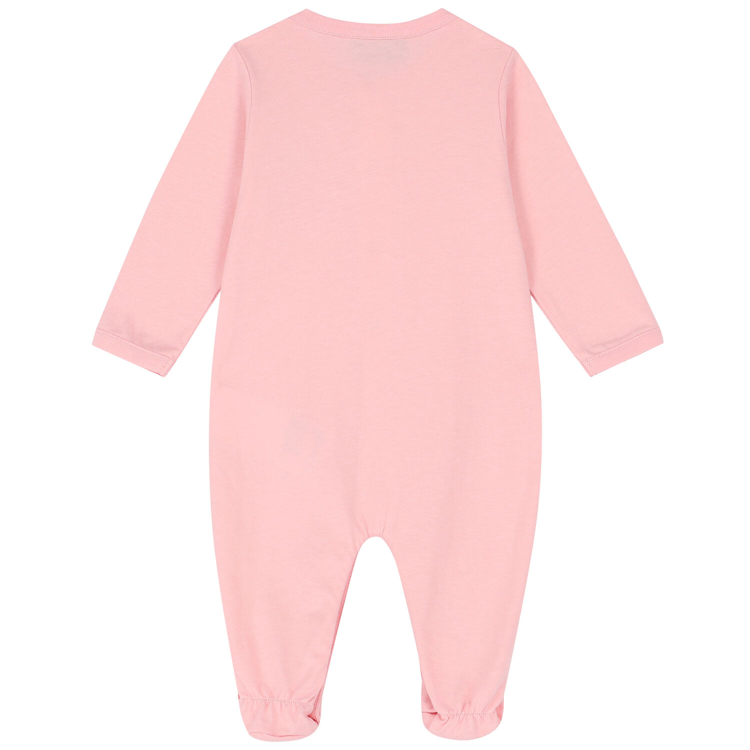 Pink Teddy Logo Babygrow, 3, hi-res