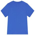 Boys Blue Logo T-Shirt, 1, hi-res