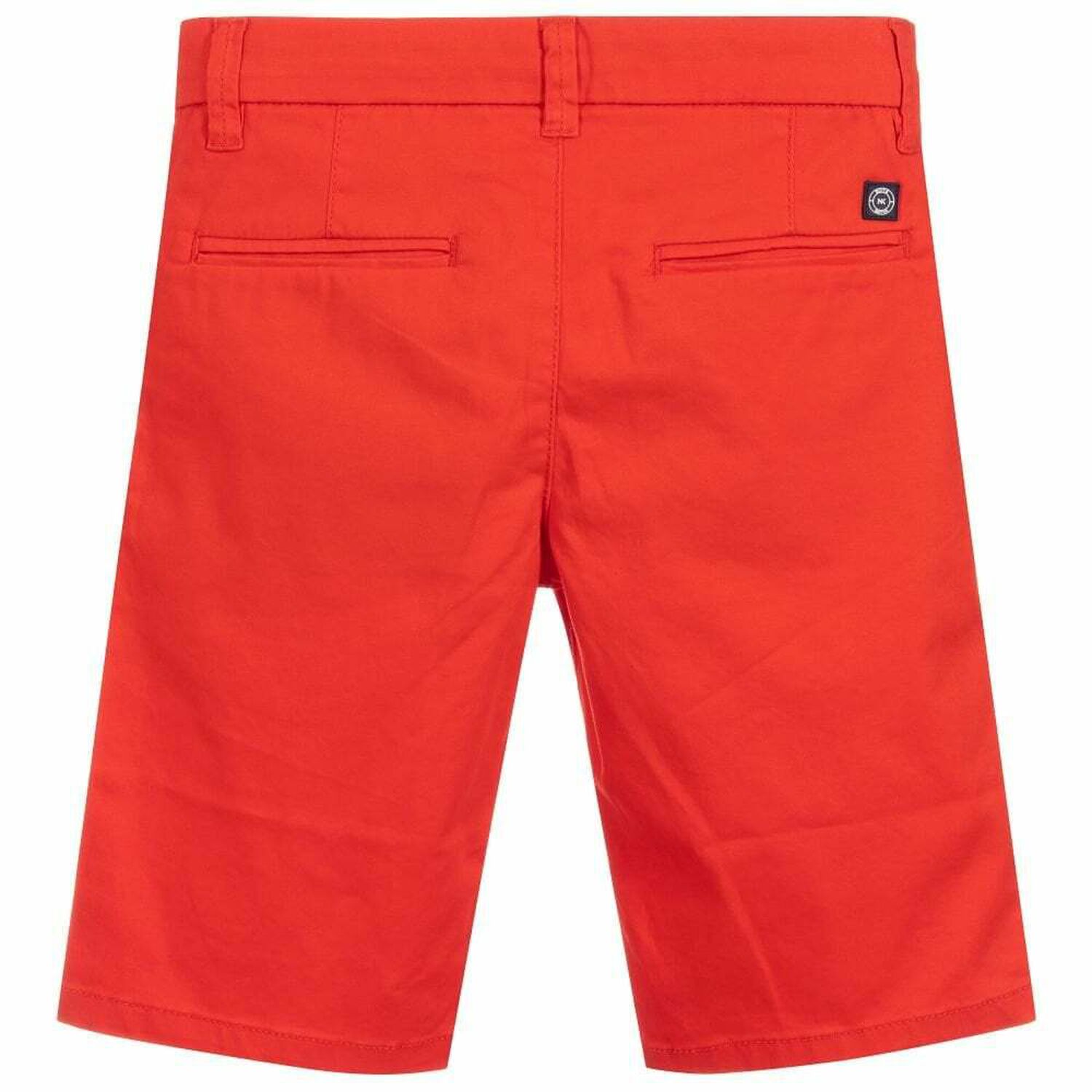 Boys Red Chino Shorts, 1, hi-res