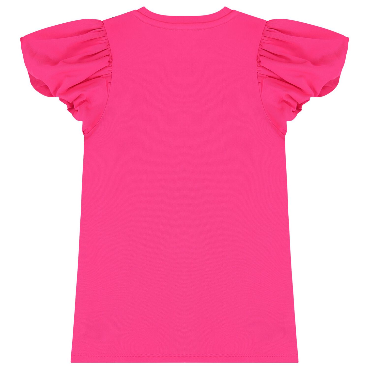 فستان بنات بطبعة حقيبة باللون الوردي, 1, hi-res