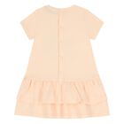 فستان بنات بالشعار بطبعه فراشات باللون الوردى , 2, hi-res