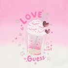 Girls Pink Milkshake T-Shirt, 1, hi-res