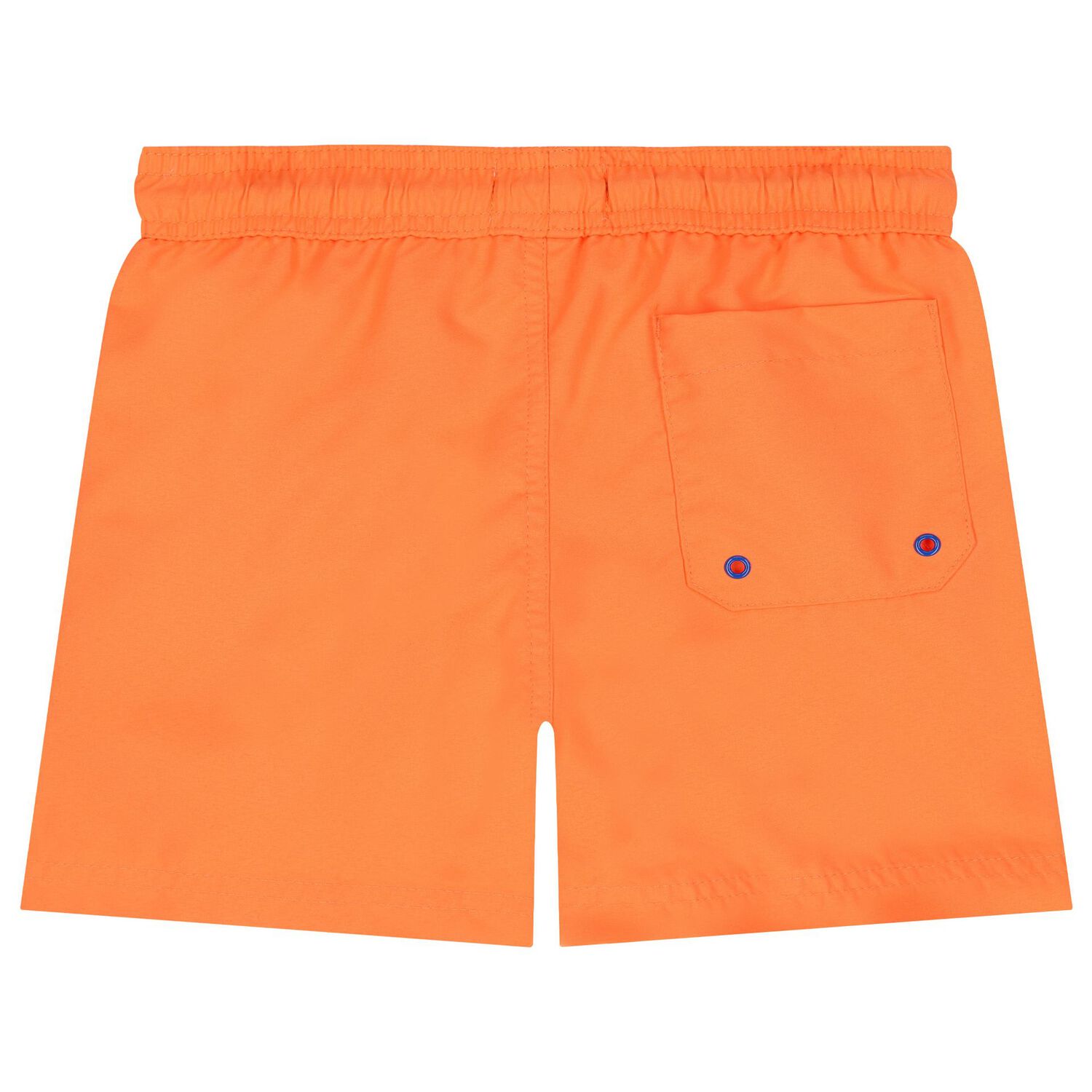 Boys Orange Logo Swim Shorts, 1, hi-res image number null