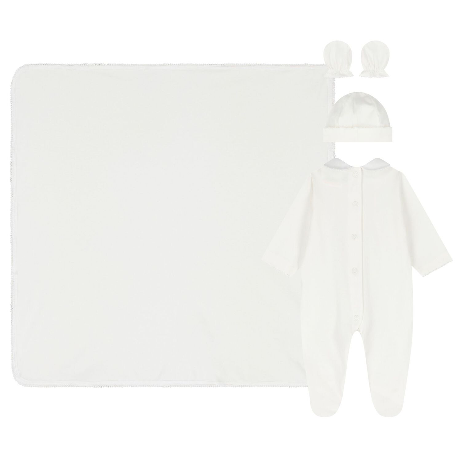 White Babygrow Gift Set, 4, hi-res