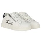 Girls Mini Me Logo Trainers, 1, hi-res