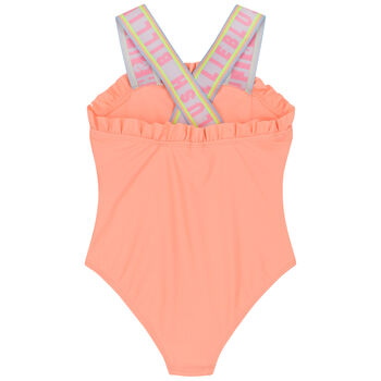 Girls Coral Tweety Bird Swimsuit