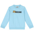 Blue Teddy Bear Logo Sweatshirt, 1, hi-res