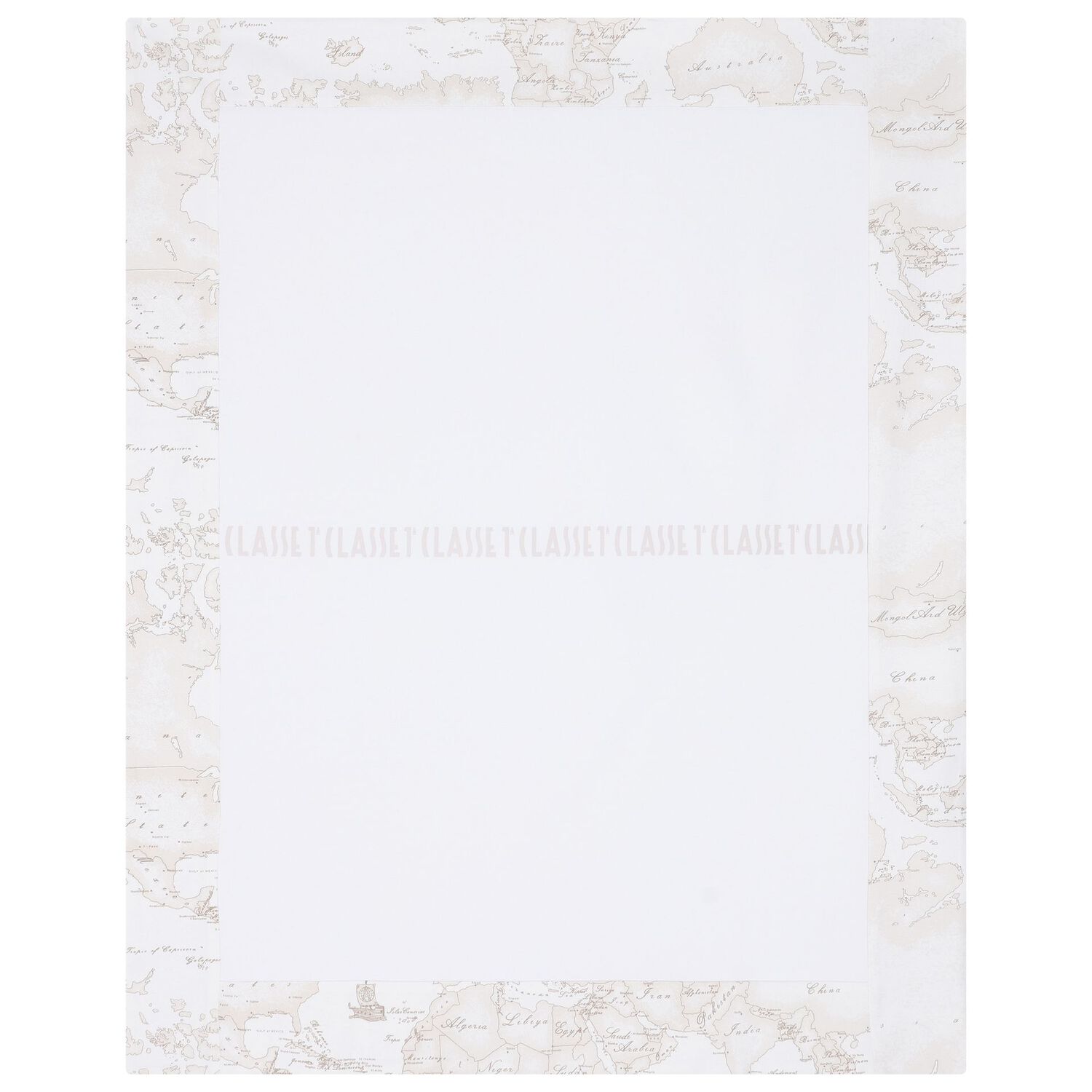 White & Beige Geo Map Babygrow Gift Set, 1, hi-res