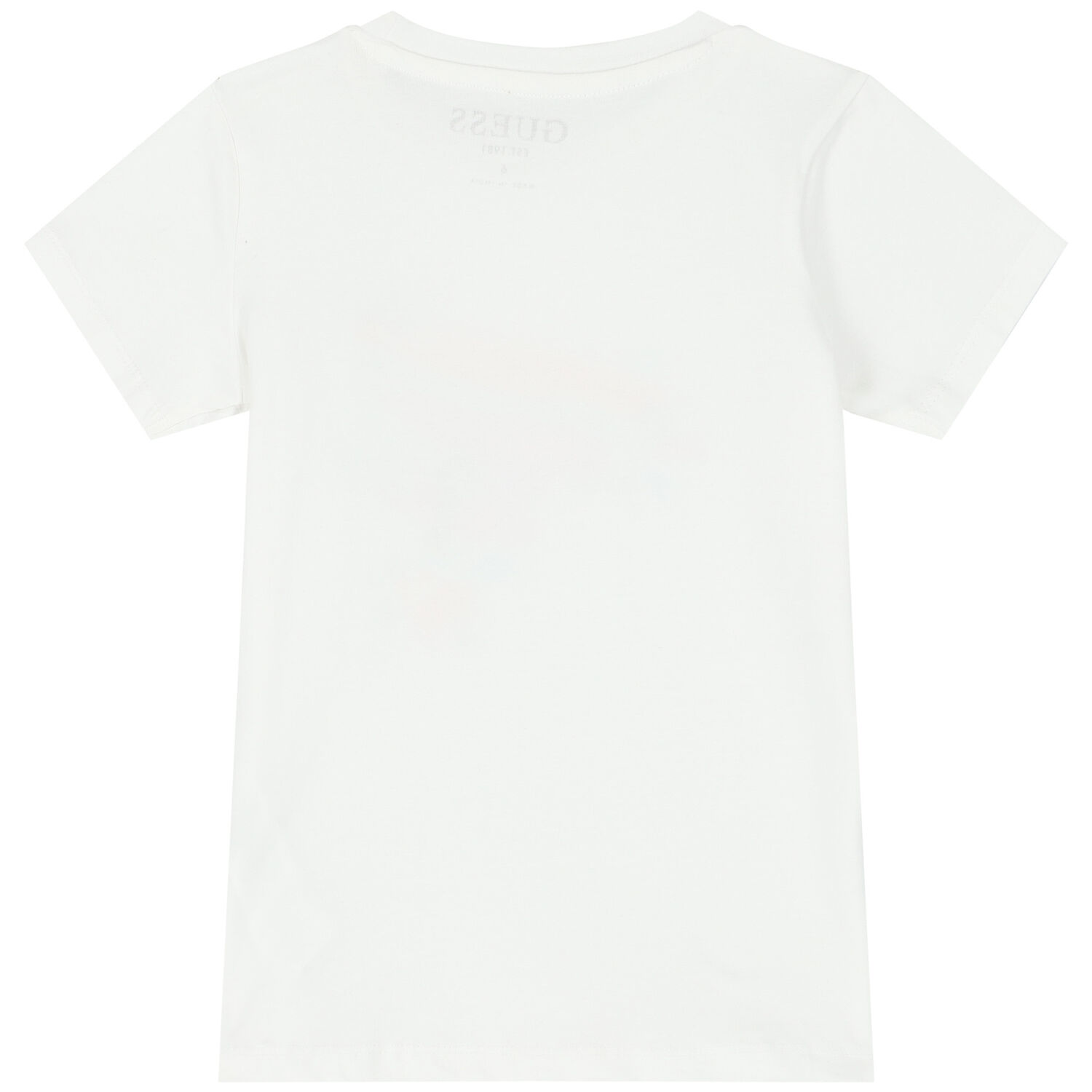 تيشيرت بنات بالشعار باللون الأبيض, 2, hi-res