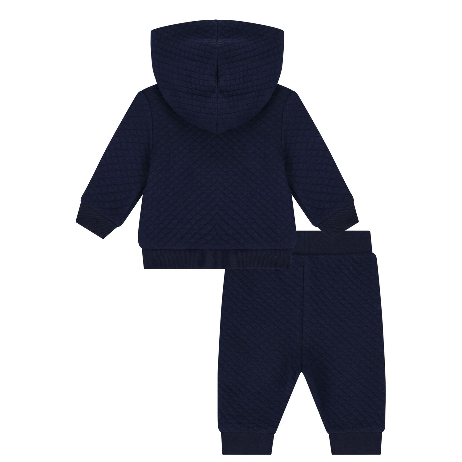 بدلة رياضية أولاد صغار بشعار تيدي باللون الكحلي, 1, hi-res