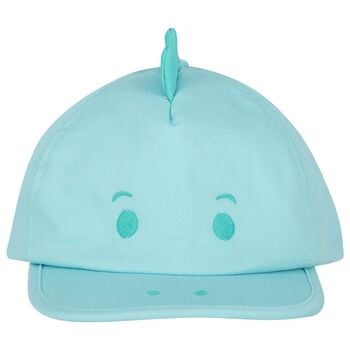 Younger Boys Aqua Dinosaur Cap