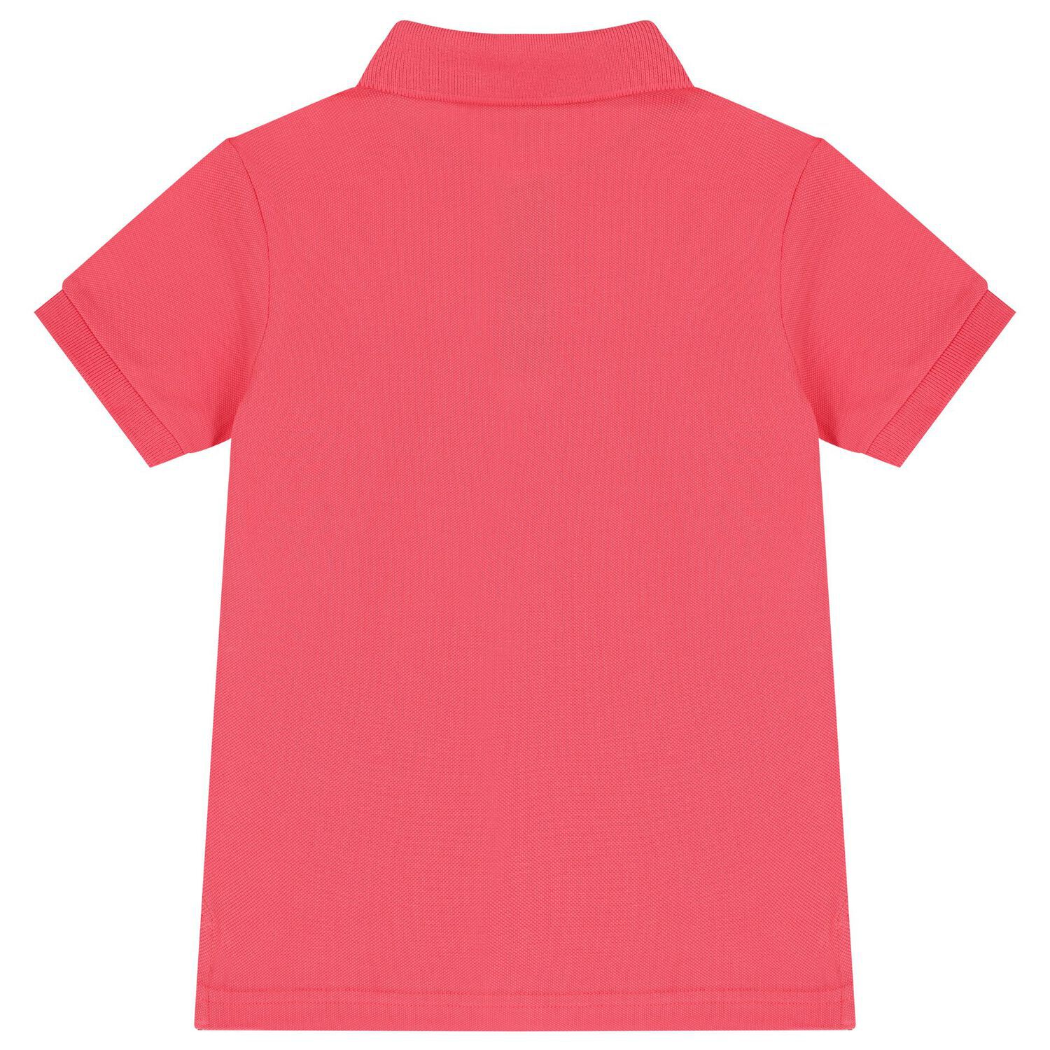 Boys Coral Cotton Logo Polo Shirt, 1, hi-res image number null