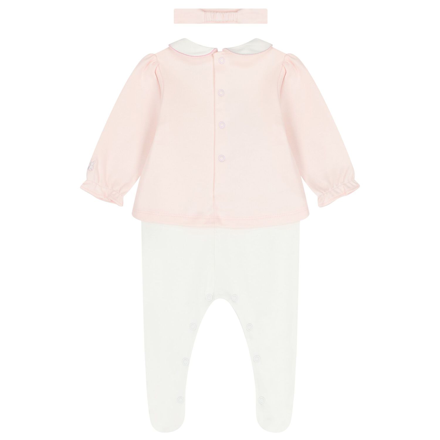 طقم ملابس أطفال زهري زهري للبنات, 1, hi-res