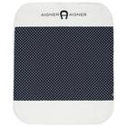 Baby Boys White & Navy Logo Blanket, 1, hi-res