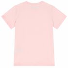 Pink Logo Embellished T-Shirt, 2, hi-res