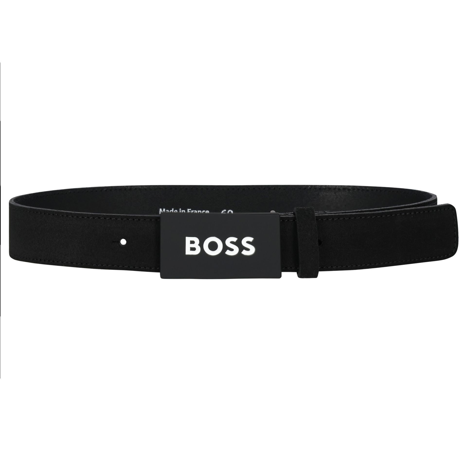 BOSS Boys Black Logo Belt Junior Couture UAE