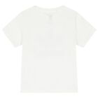 White Trefoil Logo T-Shirt, 1, hi-res