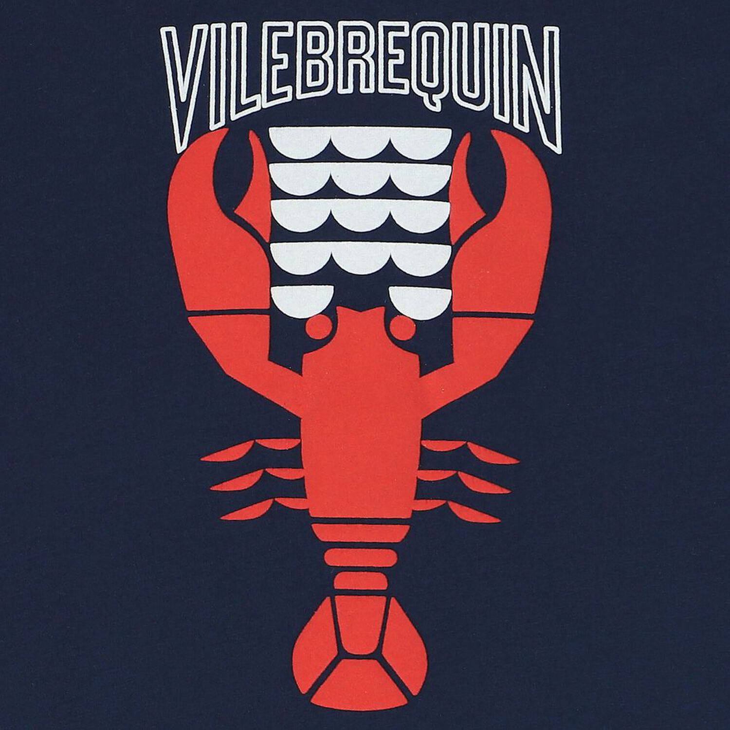 Navy Blue Boys Logo Lobster T-Shirt, 1, hi-res image number null