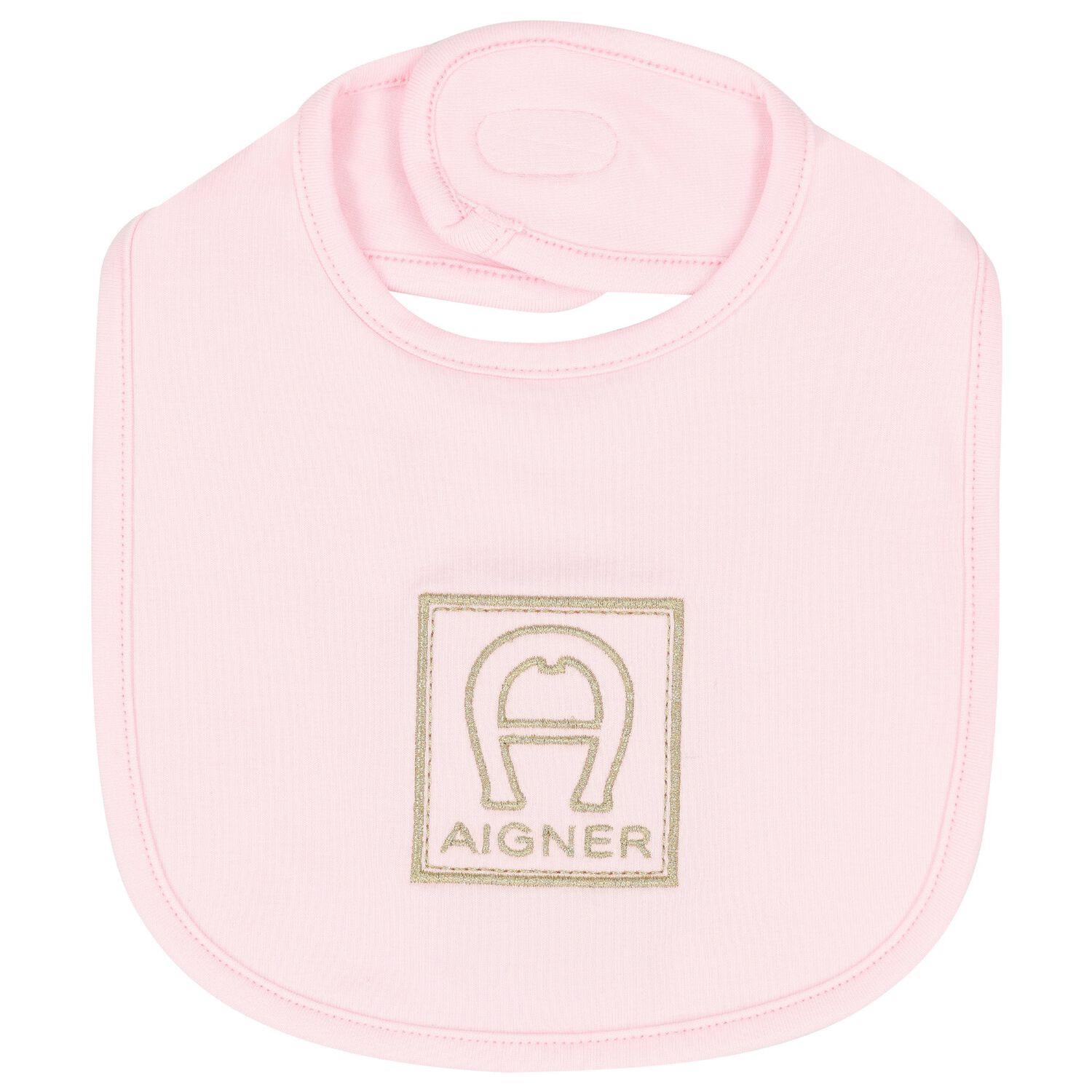 Baby Girls Pink Logo Bib, 3, hi-res image number null