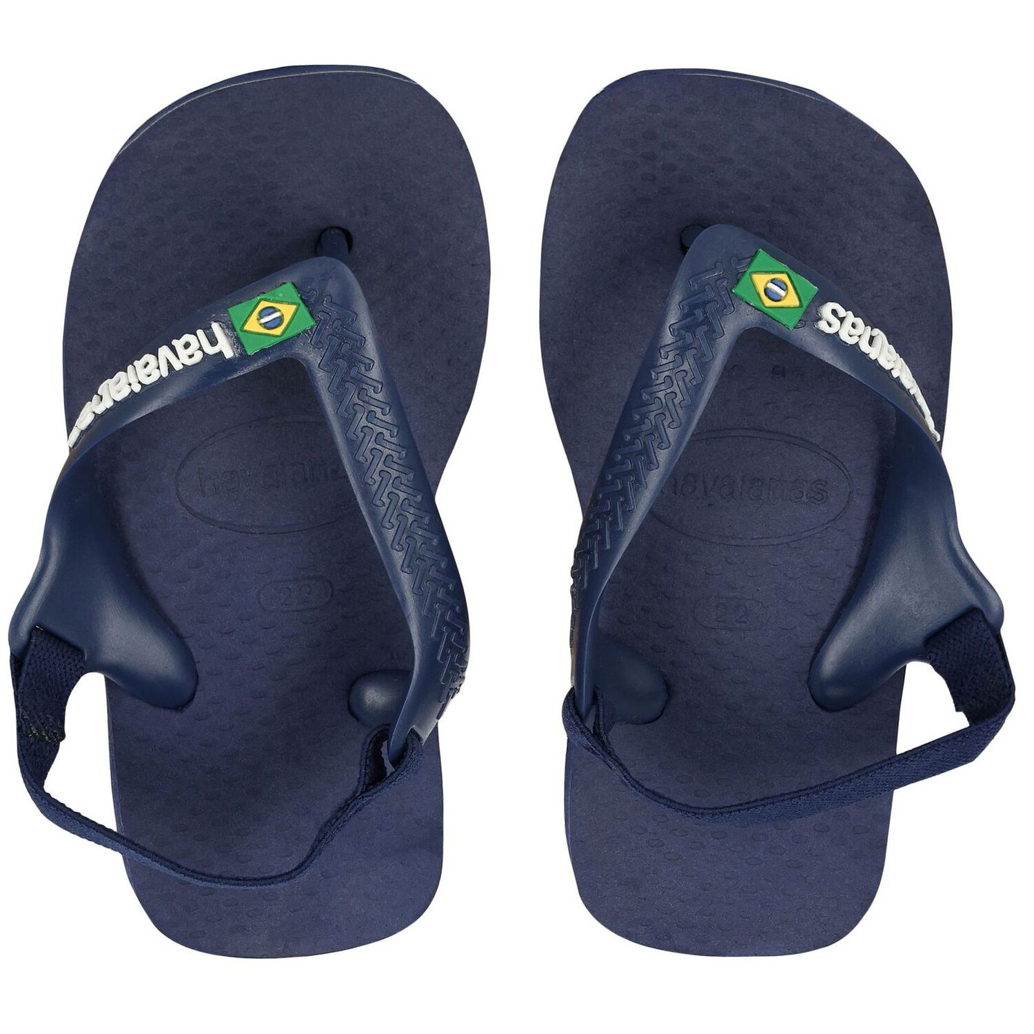 Navy Logo Flip Flops, 2, hi-res image number null