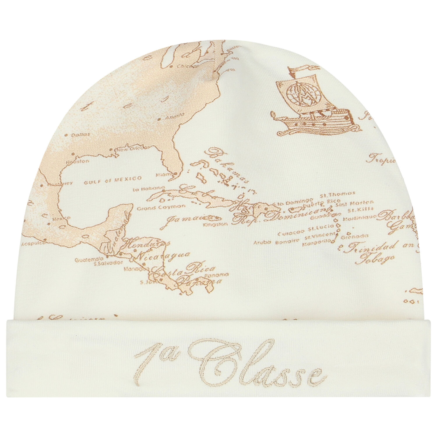 طقم أفرول بطبعة خريطة باللون العاجي والأزرق, 3, hi-res