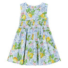 Girls Lemon Dress, 1, hi-res