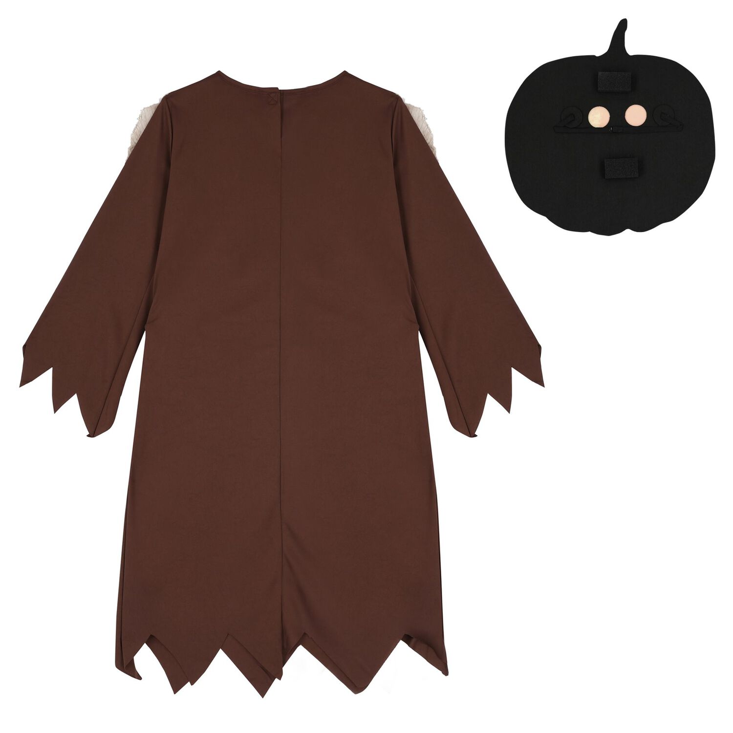 Boys Brown Scary Pumpkin HalloweenCostume, 1, hi-res image number null