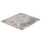 Blue & Pink Spring Bunny Swaddle Carr&eacute; Baby Blanket, 1, hi-res