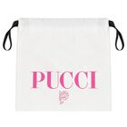 عصابة رأس باللون وردية اللون بطبعة قزحية للبنات, 2, hi-res