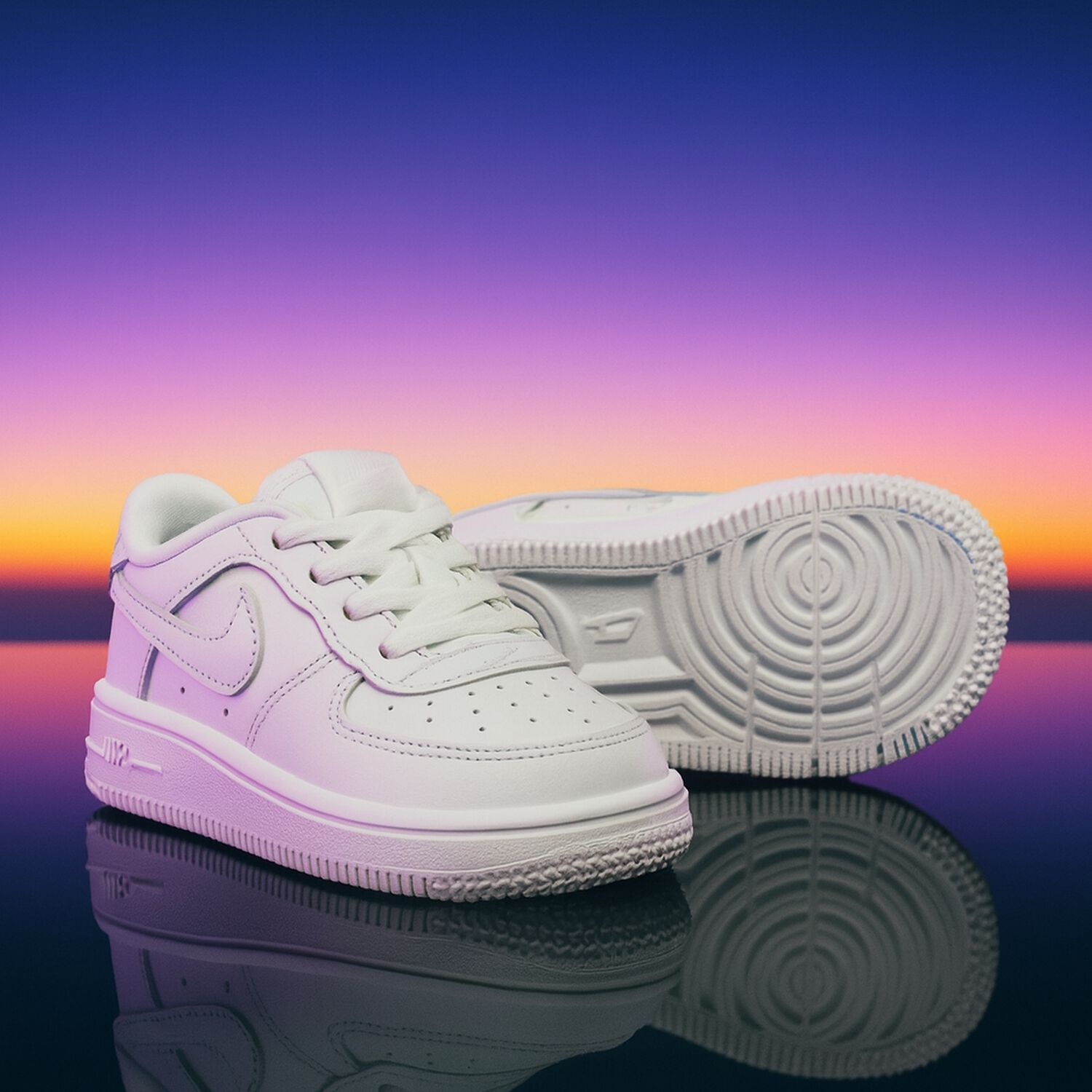 White Force 1 Easyon Trainers, 1, hi-res