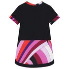 فستان ايريدي باللون الاسود للبنات, 1, hi-res