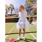 فستان تول بنات باللون الأزرق, 1, hi-res