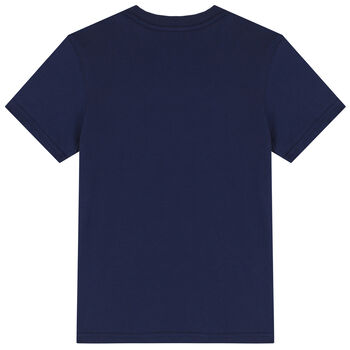 Boys Navy Logo T-Shirt