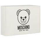 فستان بنات بشعار تيدي بير باللون الوردي للأطفال, 1, hi-res