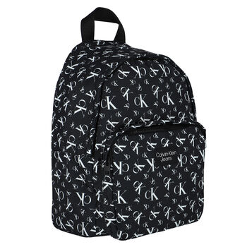 Black Logo Backpack