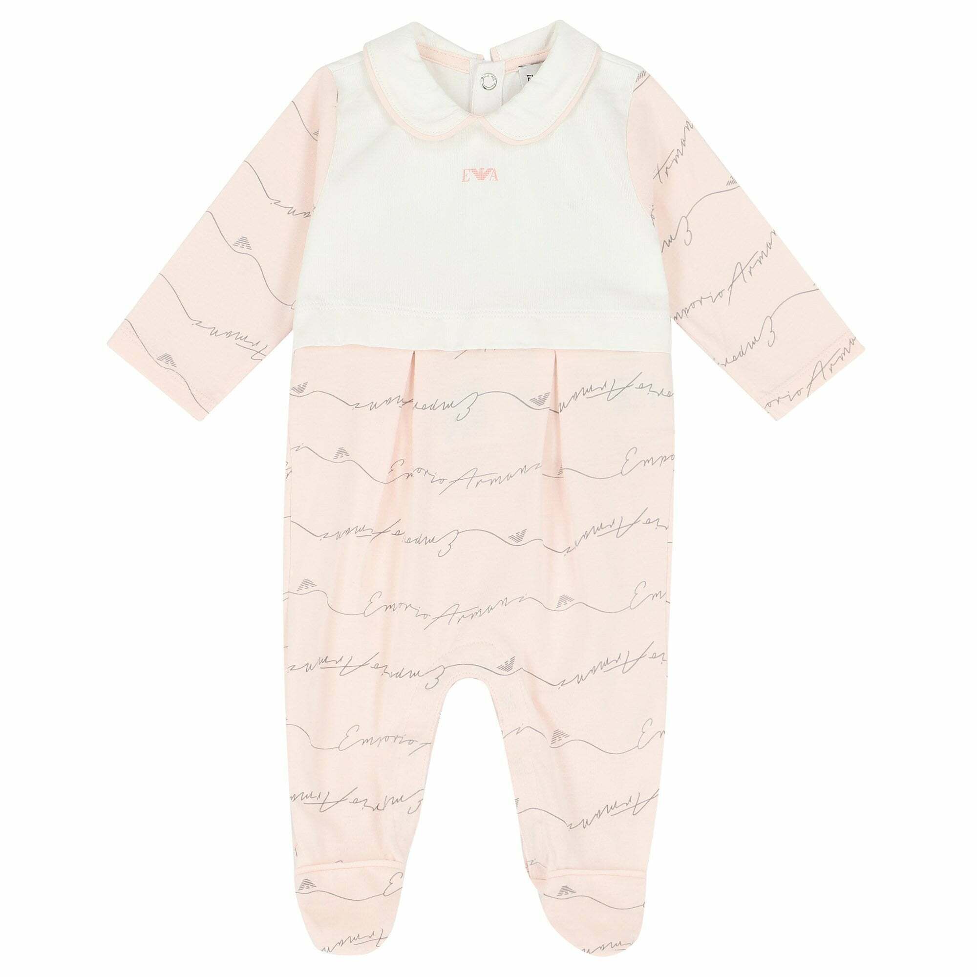 Armani top baby grow