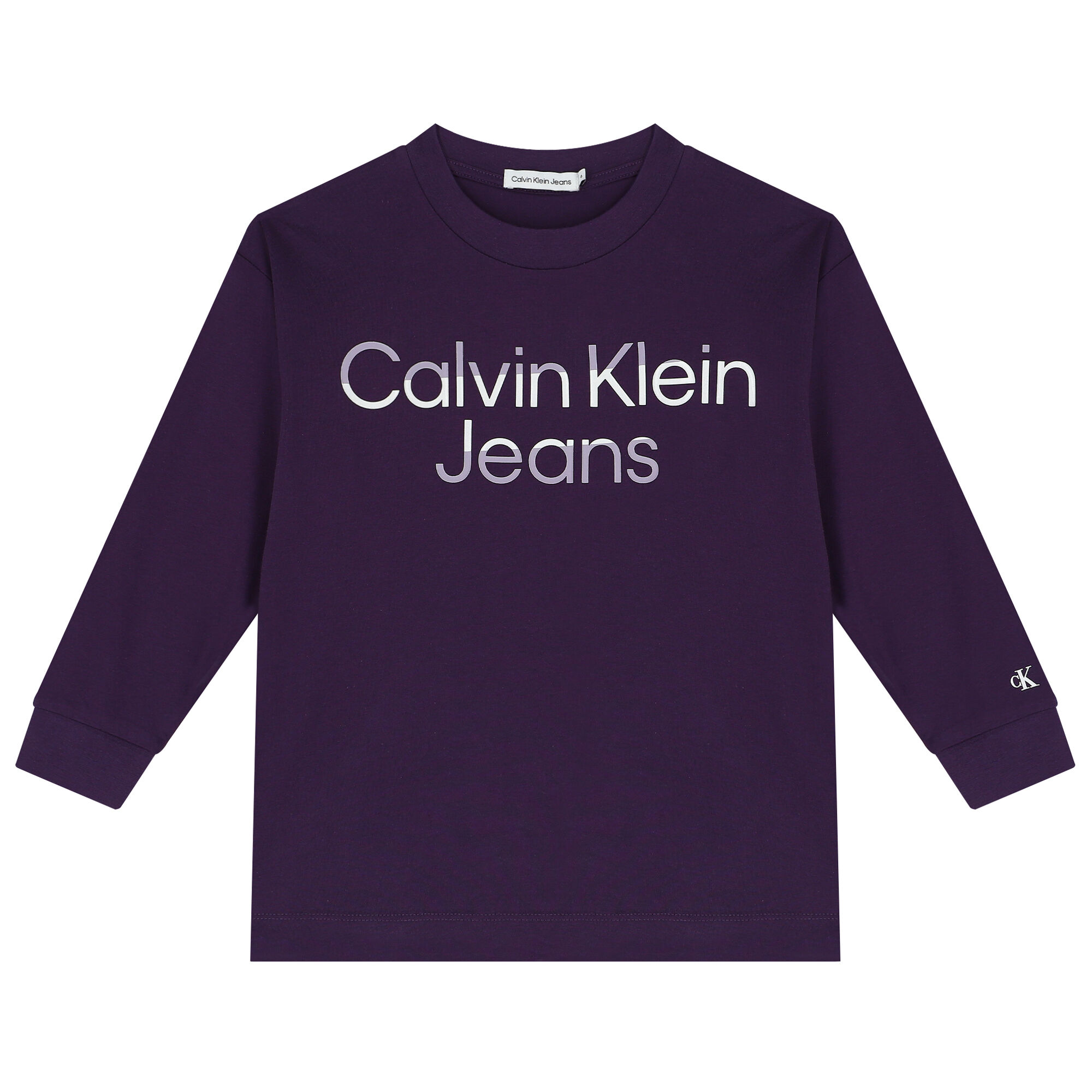 Calvin klein jeans long hot sale sleeve