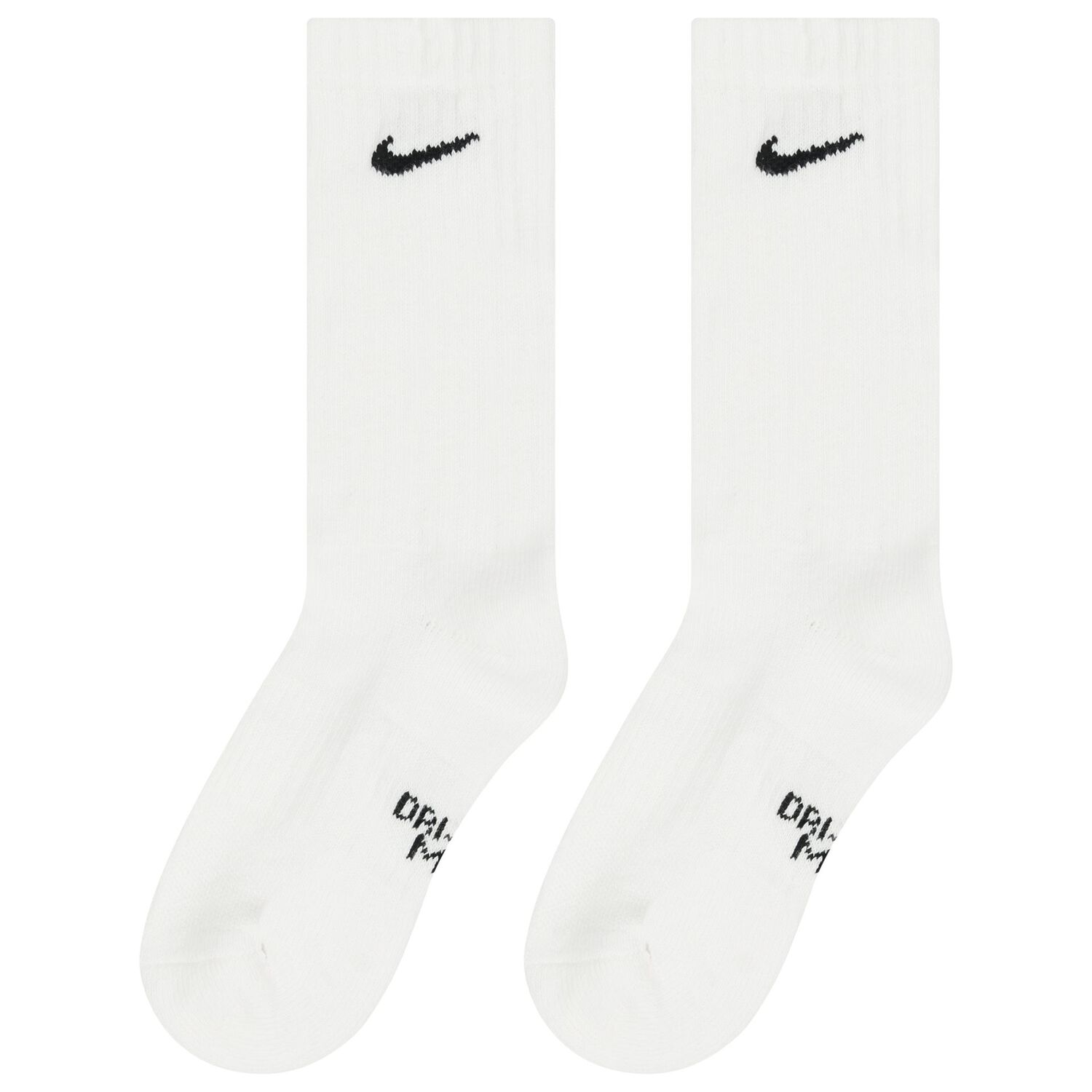 White Logo Socks ( 6-Pack ) , 1, hi-res