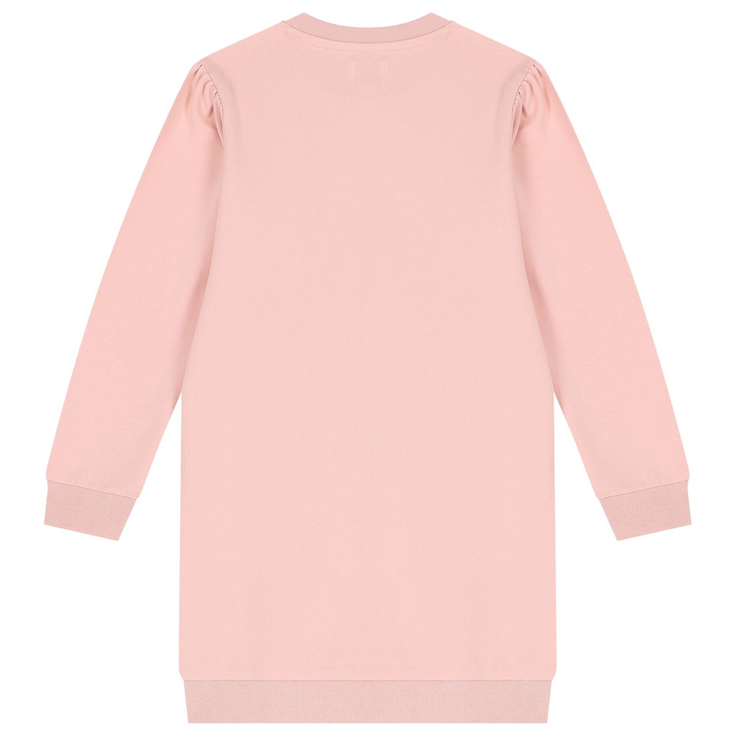 Girls Pink Logo Sweatshirt Dress, 1, hi-res